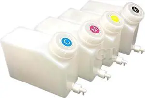 1.5L Eco Solvent Ink Tank Cartridge 1500mL Ink Bottle for Plotter Printer Compatible Ink Supply System Spare Parts(1pcd)