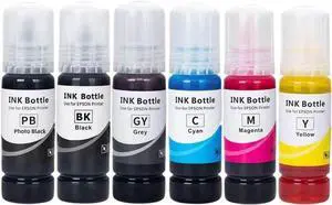 Bulk Bottle Water Based Refill Dye Ink 115 T115 for L8160 L8180 Printer