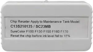 SC23MB Waste Ink Cartridge Resetter Compatible with SC-F100 SC-F130 SC-F160 SC-F170 Printers S210125