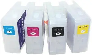Refillable Ink Cartridges Compatible with ColorWorks CW-C4030 CW-C4000 CW-C4020 CW-C4040 Printers