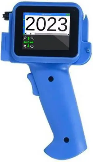 Hyuduo 12.7mm Handheld Inkjet Printer with 2.4 Inch Smart Resistive Screen 600 DPI and 42ml Black Ink for Cardboard Plastic Metal Hyuduo 12.7mm Handheld Inkjet Printer with 2.4 Inch Smart Resistive Screen 600 DPI and 42ml Black Ink for Cardboard Plastic Metal