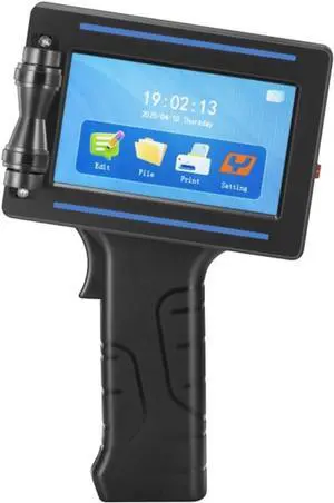 Y130 12.7MM Date Coding Machine Portable Printer Printing Thermal Handheld Inkjet Printer Wide Coding Applications(Printer M2 Ink)