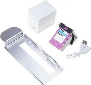 Handheld Food Print Pen USB C Rechargeable Miniature Printer Lightweight Tool for Artistic Dessert Drink Foam Creation Small Food Printer with WiFi App