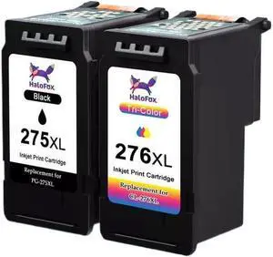 2 Pack PG-275XL Black Ink Cartridge Universally Compatible with TS3520 TS3500
