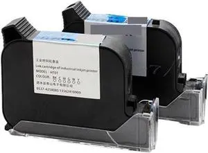 Handheld Inkjet Printer, Universal Quick-Drying Ink Cartridge for Inkjet Printer, High Adhesion, Quick-Drying, Invisible Anti-Counterfeiting White Solvent Oil Ink,for Da-12.7mmGreen