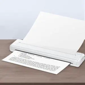 A4 Thermal Error Printer Small Home Office Bluetooth Wireless Handheld Portable Ink-Free Thermal Printing