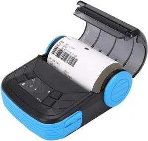 Asixxsix Thermal Label Printer, Wireless Bluetooth Shipping Label Printer for Shipping Packages & Small Business, Home, Office, Support Up to 8 Devices, 80mm for Receipt Ticket Bill