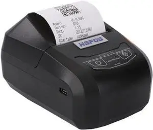 2 Inch Portable Receipt Refurbish Refurbish Printer with 80Mm/S Print Speed Long for Continuous Printing Compatible with Common POS Systems(Print Receipt Label)