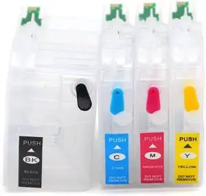 LC422 Universal Compatible Refill Ink Cartridge with Chip for MFC-J5340 J5345 J5740 J6540 J6940 Printer