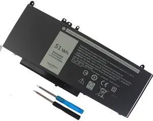 51WH G5M10 Battery Replacement for Dell Latitude E5250 E5450 E5550 3160 5450 Precision 15 3510 M3510, fits 0WYJC2 1KY05 451-BBLN 8V5GX R9XM9 WYJC2