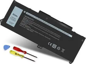 LXHY 63WH RJ40G Battery for Dell Latitude 15 5520 Latitude 14 5420 Precision 15 3560 Series Laptop, fit for Dell P137G P137G001 F P104F P104F001 RJ4OG 01K2F 075X16 WY9DX 0WK3F1 15.2V