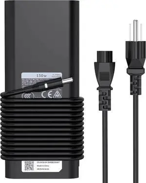 LXHY 130W 4.5mm AC Adapter Laptop Charger Replacement for Dell XPS 15 7590 9530 9550 9560 9570 Precision 5510 5520 5530 5540 M2800 M3800 P/N HA130PM130 0V363H DA130PM130 06TTY6 0RN7NW