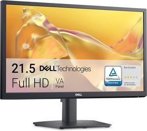 Dell SE2225H 21.5 Inch Full HD (1920x1080) Monitor, 75Hz, VA, 5ms, VESA (100x100mm), HDMI, VGA, 1 Year Warranty, Black
