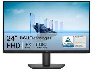 Dell Pro 24 Monitor 23.8" 1080p FHD 100Hz IPS Anti-glare Computer Display Black, SE2425HM