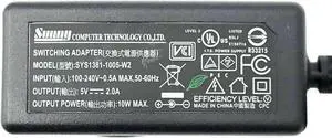 Genuine Sun-ny SYS1381-1005-W2 AC Adapter 5V 2A 10W Switching Power Adapter