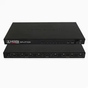 HDMI HD distributor one into eight out of 1 minute 8 4K30HZ support ultra high-definition video 1080P one minute eight display