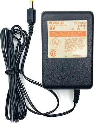 Genuine AC Power Supply Adapter So-ny AC-E90HG 9V 0.8A (800mA) 14W OEM