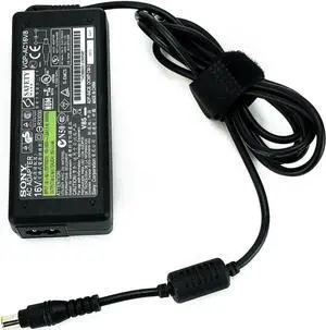 Genuine So-ny VGP-AC16V8 AC Adapter for Vaio VGN-B VGN-S VGN-T Series W/P.Cord