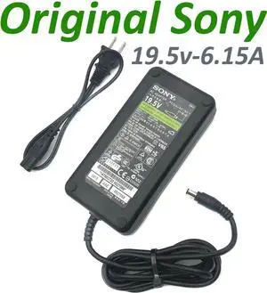 Genuine So-ny PCGA-AC19V7 AC Adapter ADP-120MB For Vaio Laptop W/P.Cord