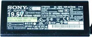 Original So-ny VAIO VGP-AC19V48 ADP-65UH E R33021 65W AC Adapter Charger No Cord