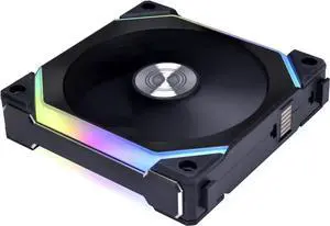 Lian-Li UNI Fan SL120 V2 RGB Black Single Pack Without Controller - UF-SL120V2-1B Black