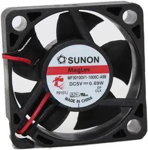 MF30100V1-1000C-A99 30mm 3cm DC 5V Mute Cooling Fan,30X30X10mm 0.69W 23DBA for Hard Disc,Projector Mini Micro Axial Cooling Fan