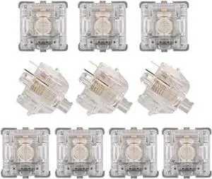 Everglide Aqua King V3 Switch 5pin Transparent Switch 55g Linear Switch(55g)