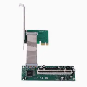 Pci-e to PCI conversion card PCIe to single PCI slot expansion card Supports collection card gold tax card Innovative sound card