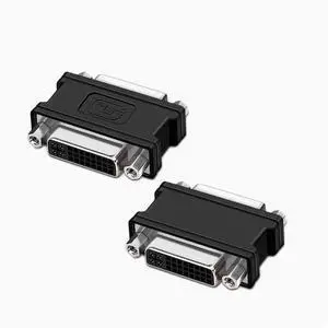 Computer DVI video card to DVI adapter DVI 24+1+5 mother-to-mother computer connects to DVI monitor converter