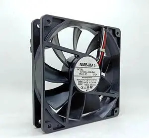 12cm Case Fan for NMB 12025 4710KL-04W-B49 DC 12V 0.52A 120mm Ball Bearing High Speed Large Air Volume Chassis Axial Cooling Fan