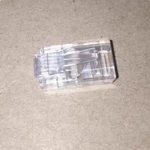 8-core RJ45 connector Network engineering RJ45 connector Network cable 8p8c RJ45 connector Clear RJ45 connector 1000 PCS