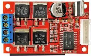 Brushed PWM Motor Driver Module H-Bridge High Power DC Motor Driver Board 450W DC 12V/24V/36V Reversing Brake