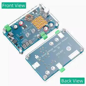 DC5-32V to 5-45V 3A Wide voltage DC power supply regulator with voltage display and touch switch