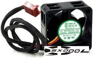 Original YOUNG LIN DFB402024M 4CM 4020 DC24V 1.9W 3-wire 3-pin Converter Fan Server cooling Fan Original YOUNG LIN DFB402024M 4CM 4020 DC24V 1.9W 3-wire 3-pin Converter Fan Server cooling Fan