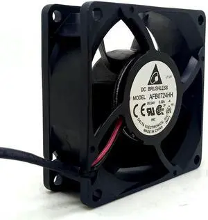 AFB0724HH Delta Electronics 70mm 7cm DC 24V 0.22A 7cm Dual Ball Cooling Fan Inverter Power Cabinet Cooler 3500rpm AFB0724HH Delta Electronics 70mm 7cm DC 24V 0.22A 7cm Dual Ball Cooling Fan Inverter Power Cabinet Cooler 3500rpm