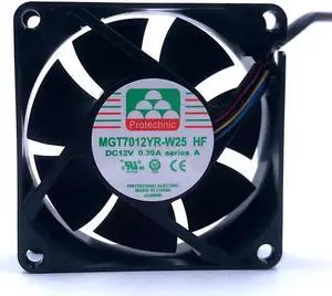 MGT7012YR-W25 7025 70MM 70*70*25MM Fan Comptuter CPU Cooling fan 12V 0.39A 4pin