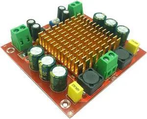 XH-M544 Digital Power Supply Audio Amplifier 150W High-power TPA3116DA Power Amplifier Board DC 12-26V Radiator for Home Theater