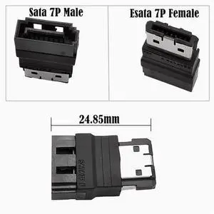 SATA Revolution eSATA female PS3 Unlimited upgrade SSD built-in to External Hard drive cable 7p hard drive adapter