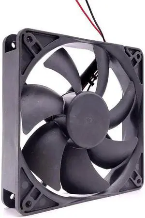 120mm Mute PC Case Cooling Fan,for Sunon EEC0251B3-000C-A99 120X120X25mm DC 12V 1.9W 12025 Low Noise Quiet Silent Cooler