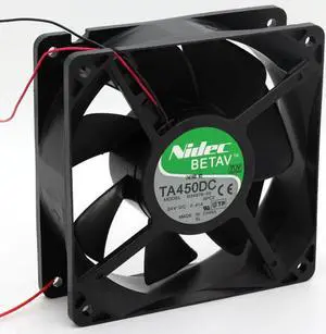 NIDEC TA450DC B34978-55 12038 12cm 120mm 24V 0.41A Server Inverter axial fan 1901 case cooler cpu fan 120*38mm