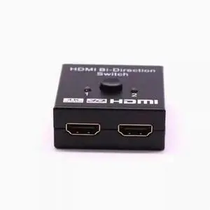 HDMI one minute two two-way switcher distributor cable distributor 4K HD cable TV 2 into 1 machine connected to the display HDMI one minute two two-way switcher distributor cable distributor 4K HD cable TV 2 into 1 machine connected to the display