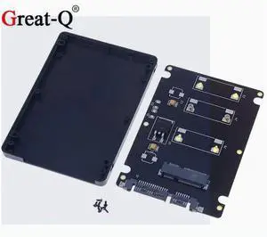 MSATA to SATA adapter card SSD box MSATA to SATA3 interface converter MSATA to SATA adapter card SSD box MSATA to SATA3 interface converter