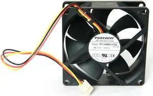 Foxconn PVA080G12Q -F03-AE 12V 0.65A 8CM 8025 Large Air Volume Hydraulic Bearing Cooling Fan 3-wire 3-pin Foxconn PVA080G12Q -F03-AE 12V 0.65A 8CM 8025 Large Air Volume Hydraulic Bearing Cooling Fan 3-wire 3-pin