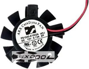 NEW ARX FS1240-A1042A 4FL 12V 0.13A 2 Wires 2 pins frameless vga fan graphics card cooler