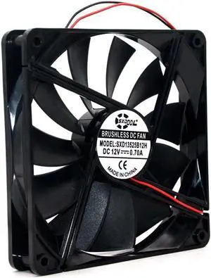 New 13525 135mm SXD13525B12H DC 12V 0.70A 135*135*25mm case server inverter cooling fan replace ADN512UB-A90 ADN512UB-A91 AFB1312M