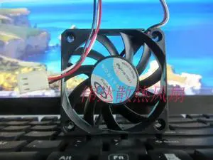 New original Top Motor DF126010BL DF1206BL 12V 0.18A/0.20A 6cm 6010 3-pin ball bearing quiet cooling fan