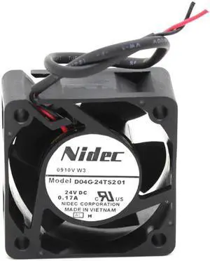 NIDEC D04G-24TS2 01 DC24V 0.17A 4CM 4020 40mm inverter silent cooling fan