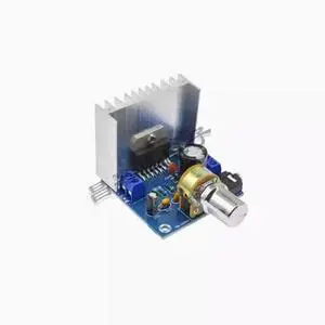 Digital dual channel power amplifier board TDA7297 AC DC 12V noiseless car motorcycle power amplifier board module