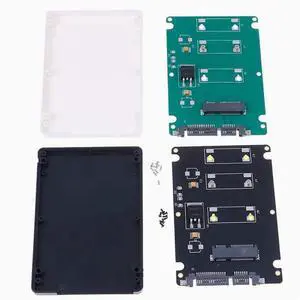 Solid-state sata protocol M.2 NGFF SSD to 2.5 SATA3 Adapter ngff mobile hard drive box White