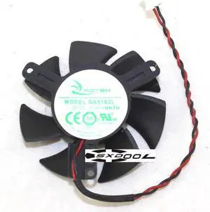 ROTEK GA51S2L -NNTH 12V 0.13A hole pitch 39mm graphics card fan